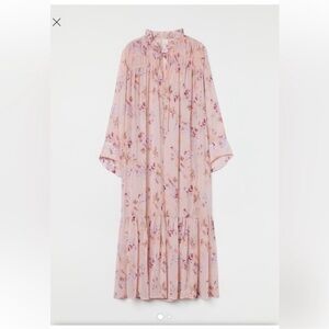 H&M Pink Floral Maxi Dress